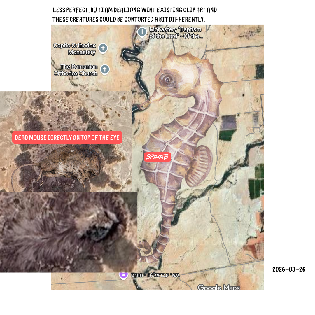deadmouse and seahorse
